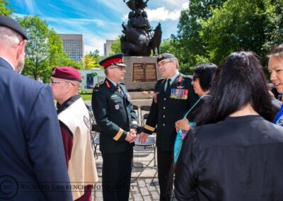 Canadian Army Commander with BGen Jocelyn Paul